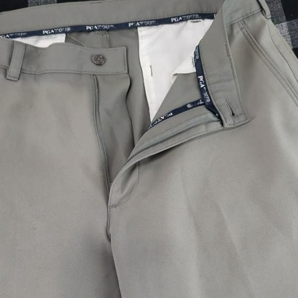 PGA Tour Men’s Gray Golf Shorts size 34w - Picture 3 of 7